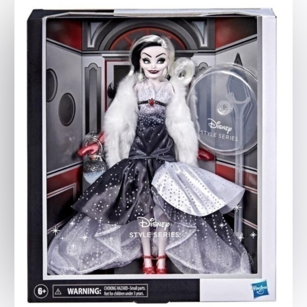 Disney Villains Style Series Cruella De Vil, Contemporary Style Fashion Doll